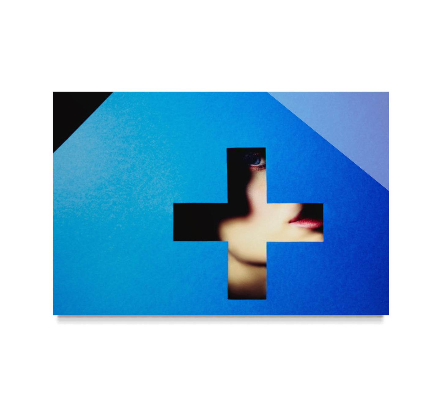 The blue cross